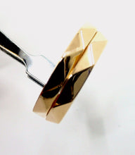 画像をギャラリービューアに読み込む, GRAFF 18K Rose Gold Laurence Graff Signature Band Set of Two-Retail 4400