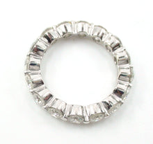 Load image into Gallery viewer, Vintage 2.68 ct. Diamond 18K White Gold Eternity Band