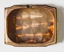 Charger l'image dans la galerie, Retro 1940s Helbros Ruby Diamond 14k Rose Gold Bracelet Watch