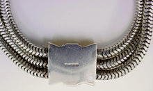 Load image into Gallery viewer, Retro Tiffany & Co. 1940s 18k Sapphire Silver Link Chain Bracelet