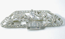 Load image into Gallery viewer, Rare Art Deco GIARDINETTI Platinum 2.62 Ct Diamond Brooch