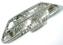 Load image into Gallery viewer, Rare Art Deco GIARDINETTI Platinum 2.62 Ct Diamond Brooch