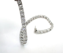Load image into Gallery viewer, Stunning Art Deco Platinum 5.00 Ct. Diamond Strap Straight Line Bracelet
