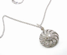Load image into Gallery viewer, Platinum 1.65 ct. Diamond Pendant Enhancer Necklace
