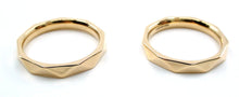 画像をギャラリービューアに読み込む, GRAFF 18K Rose Gold Laurence Graff Signature Band Set of Two-Retail 4400
