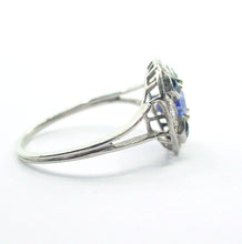 Load image into Gallery viewer, Classic Art Deco Diamond Platinum Hexagon Engagement Cocktail Ring
