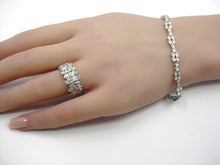 Charger l&#39;image dans la galerie, Platinum Diamond Fancy Link Bracelet
