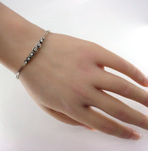 Load image into Gallery viewer, Edwardian Diamond Enamel White Gold Link Bracelet
