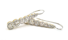 Carica l&#39;immagine nel visualizzatore di Gallery, Very Fine Platinum Edwardian Belle Époque 2.00 Ct Diamond Drop Earrings
