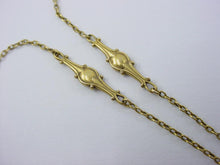Load image into Gallery viewer, Art Nouveau Gold Diamond Pearl 14k Yellow Gold Pendant Chain Necklace--4.8 grams
