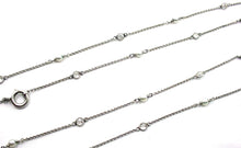 Load image into Gallery viewer, Antique Edwardian Platinum 1.42 Ct Diamond Pearl Long Chain Necklace
