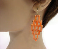 Victorian Antique Carved Coral 