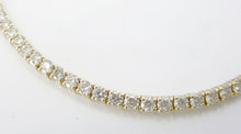 Load image into Gallery viewer, Lovely 4.16 Ct. Diamond Link 14k Gold Tennis Bracelet
