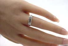 Load image into Gallery viewer, Stunning Vintage 1.00 Ct. Diamond Rectangular Cut SI1 Platinum Cocktail Engagement Ring
