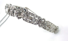 Load image into Gallery viewer, Rare Art Deco 5.00 Ct. Old Cut Diamond Silver Fancy Link Bracelet--Appraisal
