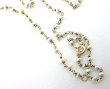 Load image into Gallery viewer, Exquisite Antique Diamond 5 Ct. Ceylon Sapphire Pearl 18k Pendant Necklace

