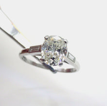 Charger l'image dans la galerie, Monture Boucheron 1.21 Ct Diamond Platinum Engagement Ring--France
