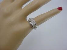 Charger l&#39;image dans la galerie, Art Deco Platinum OEC Diamond Bombe Engagement Dinner Ring
